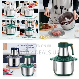 Hoffmans Powerful Electric Food Chopper / Grinder - Multicolor