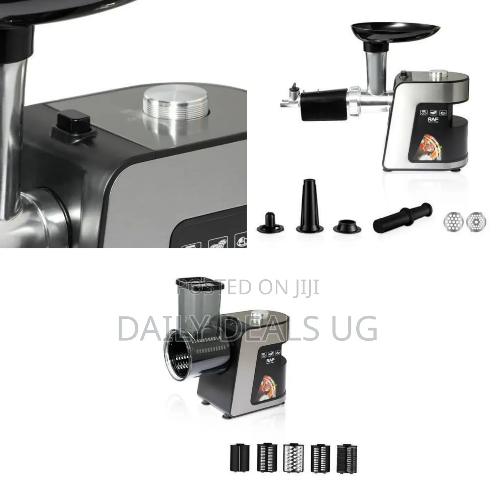 Raf Multifunctional Meat Grinder / Kitchen Processor - Multicolor