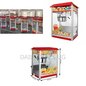 Commercial Electric Popcorn Machine - Transparent