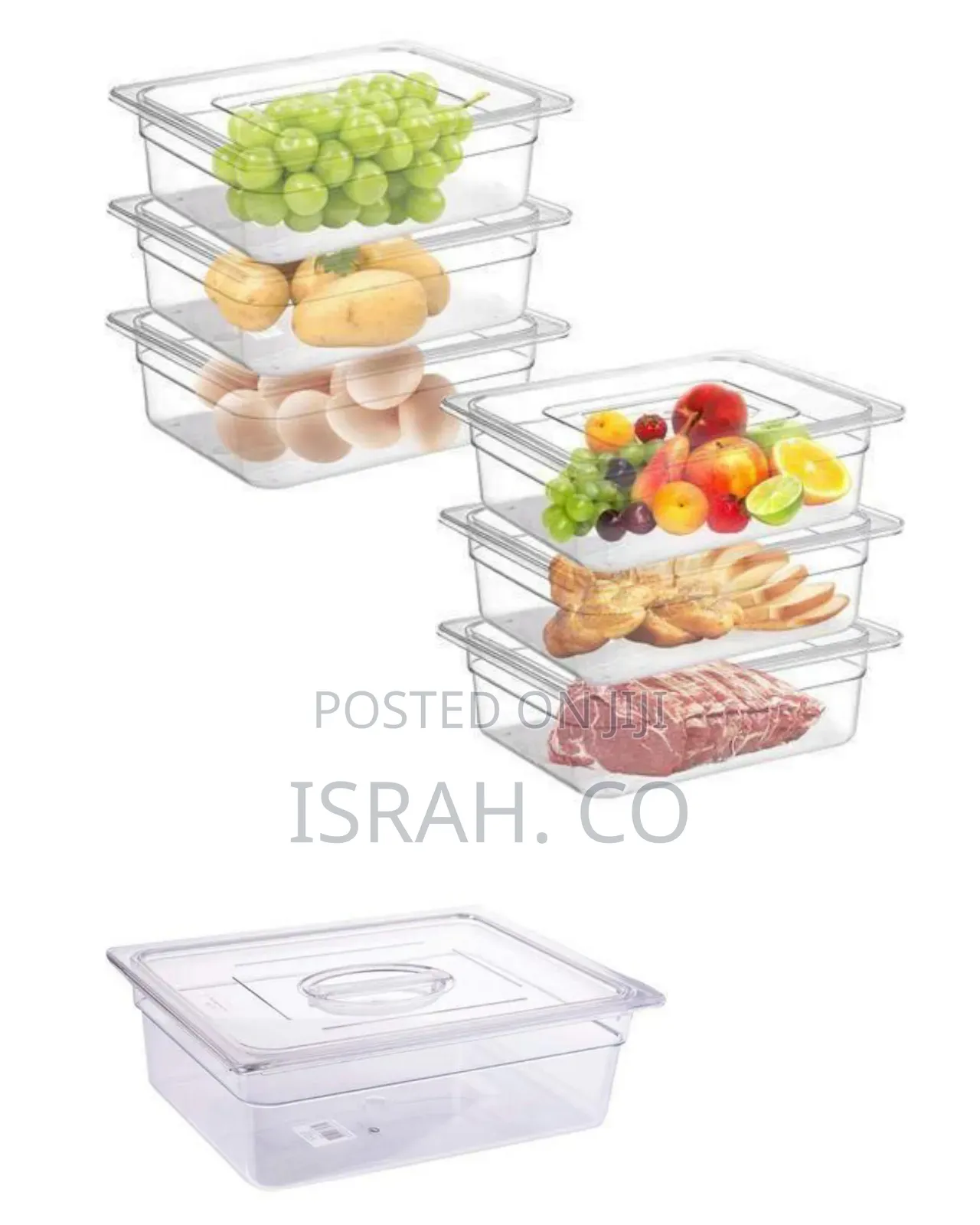 Durable Clear Food Storage Container