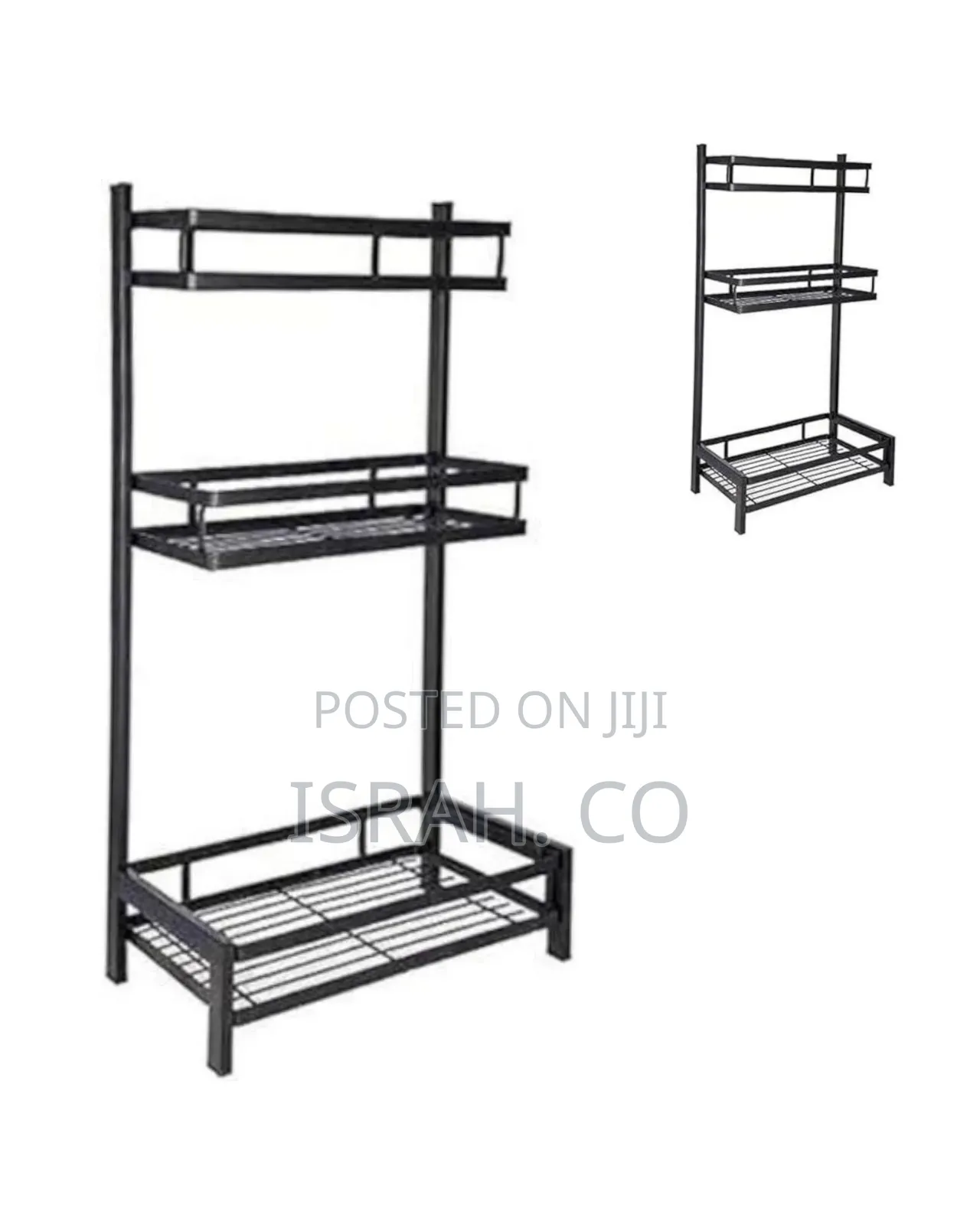 Three-Tier Multi-Functional Kitchen Organizer Rack