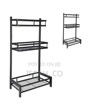 Three-Tier Multi-Functional Kitchen Organizer Rack