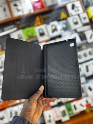 Leather Case Compatible With Galaxy Tab A9 Black
