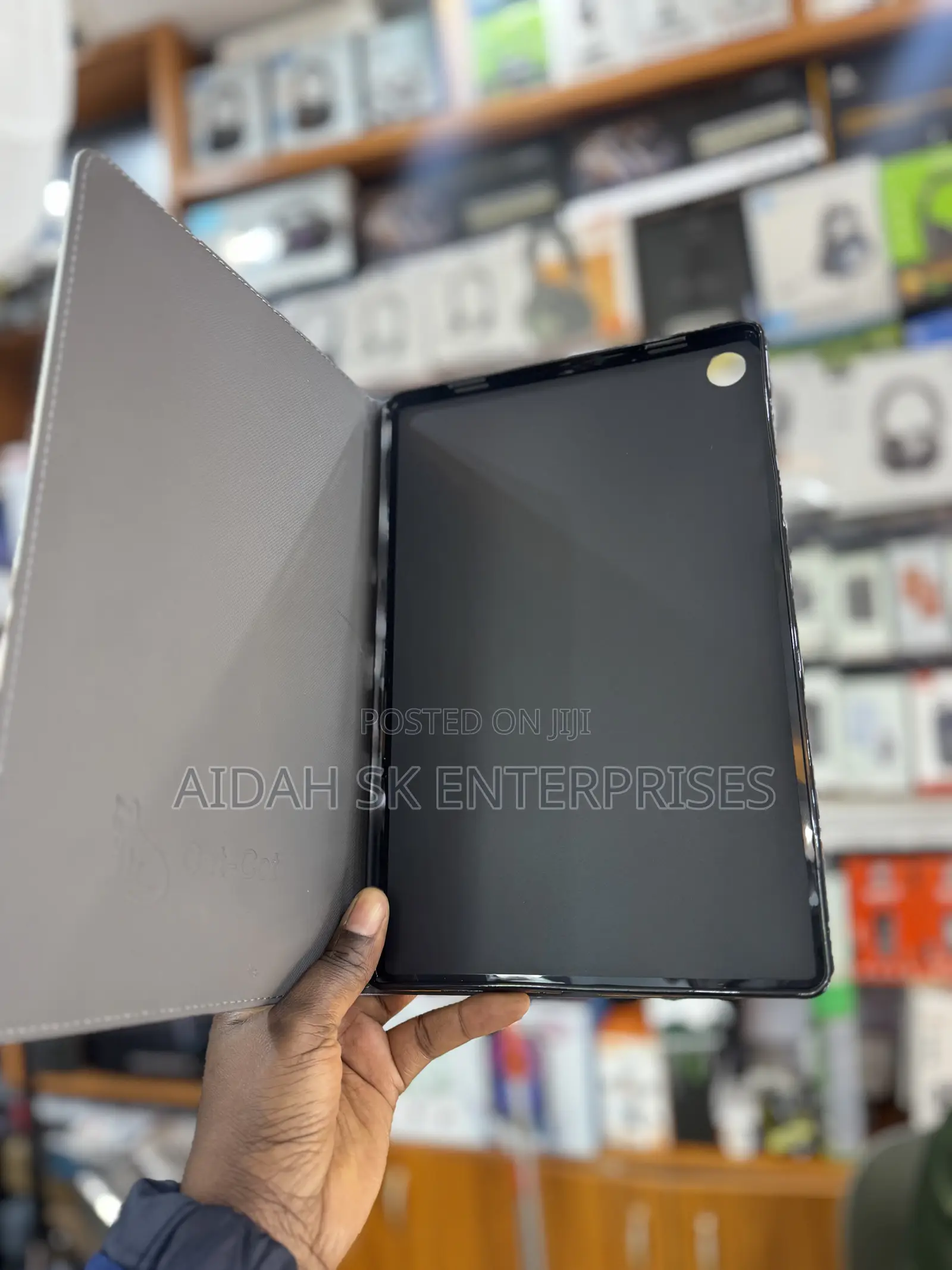 Protective Tablet Case Featuring a Design of a Lamborghini Urus.