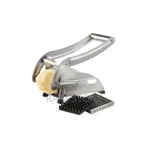 French Fries Irish Potato Cutter Slicer - Silver