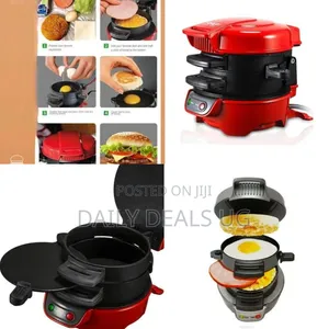 Raf Breakfast Sandwich Maker / Fast Breakfast Station - Multicolor
