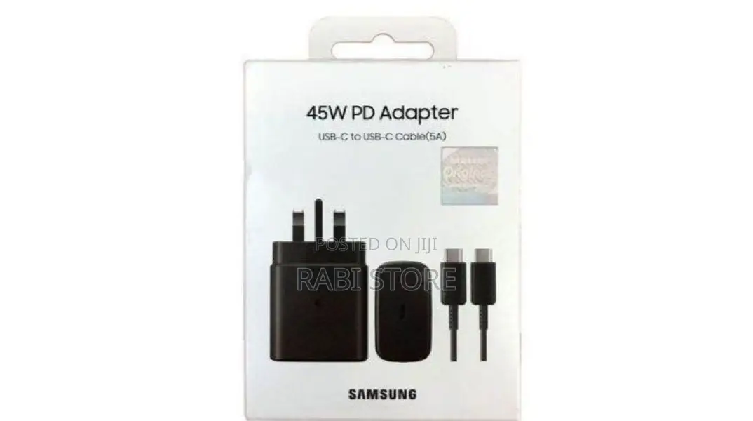 Samsung Usb-C 45w Pd Adapter Super Fast Charger (3 Pin