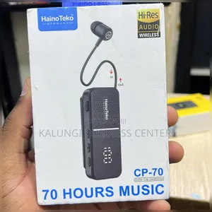 Wireless Collar Clip Earphone Haino Teko Wireless Collar Clip Earphone