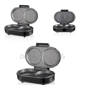 Raf Double Non-Stick Electric Griddle/ Mini Pancake Maker - Multicolor