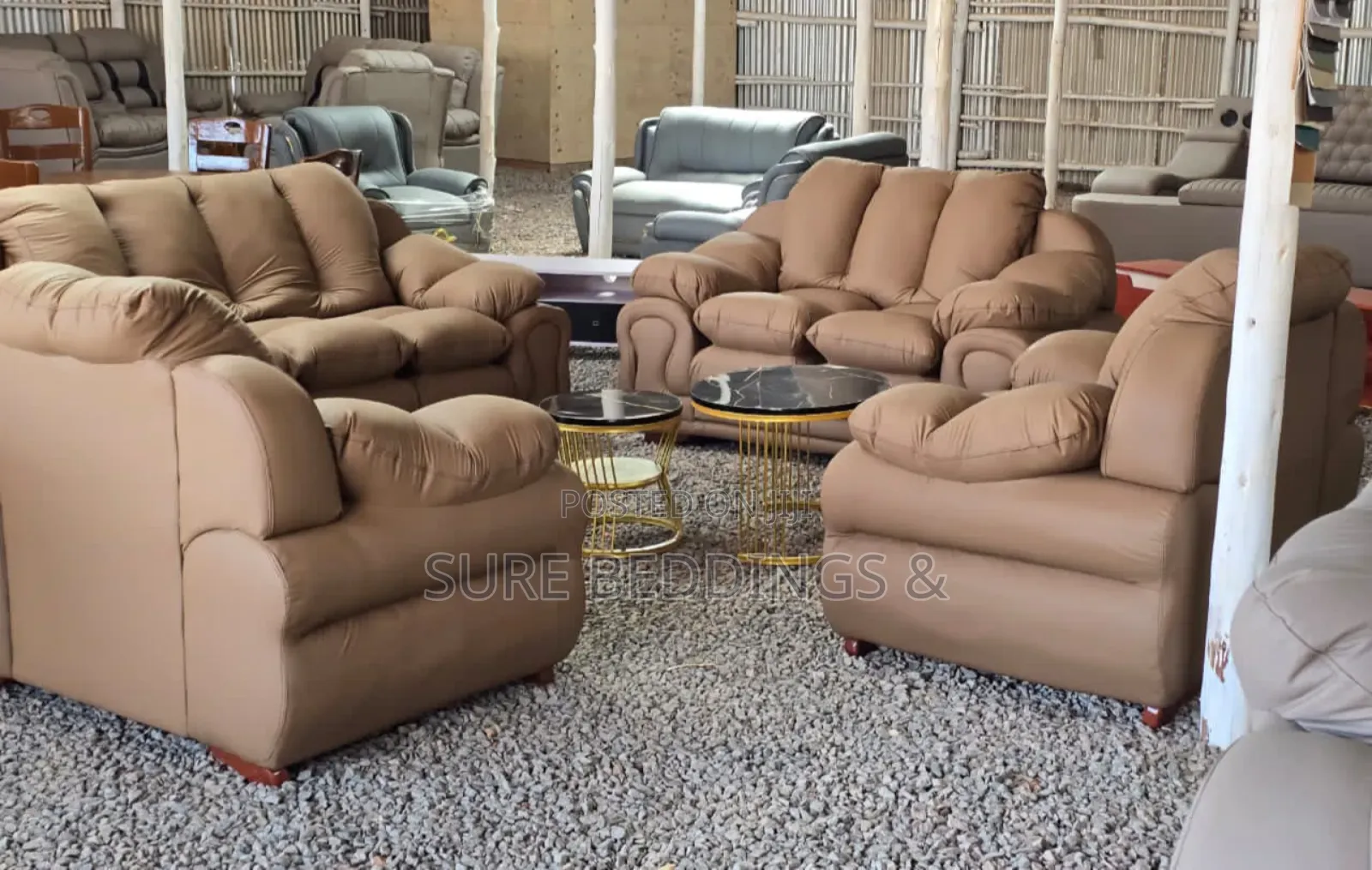 Excel 7 Sitters Leather Sofas