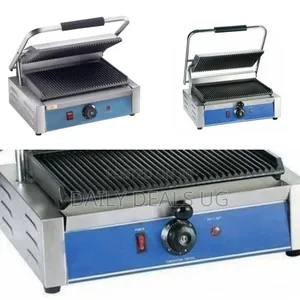Commercial Panini Press Grill - Multicolor