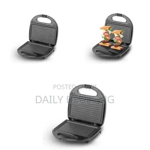Raf Electric Sandwich Maker and Grill - Multicolor
