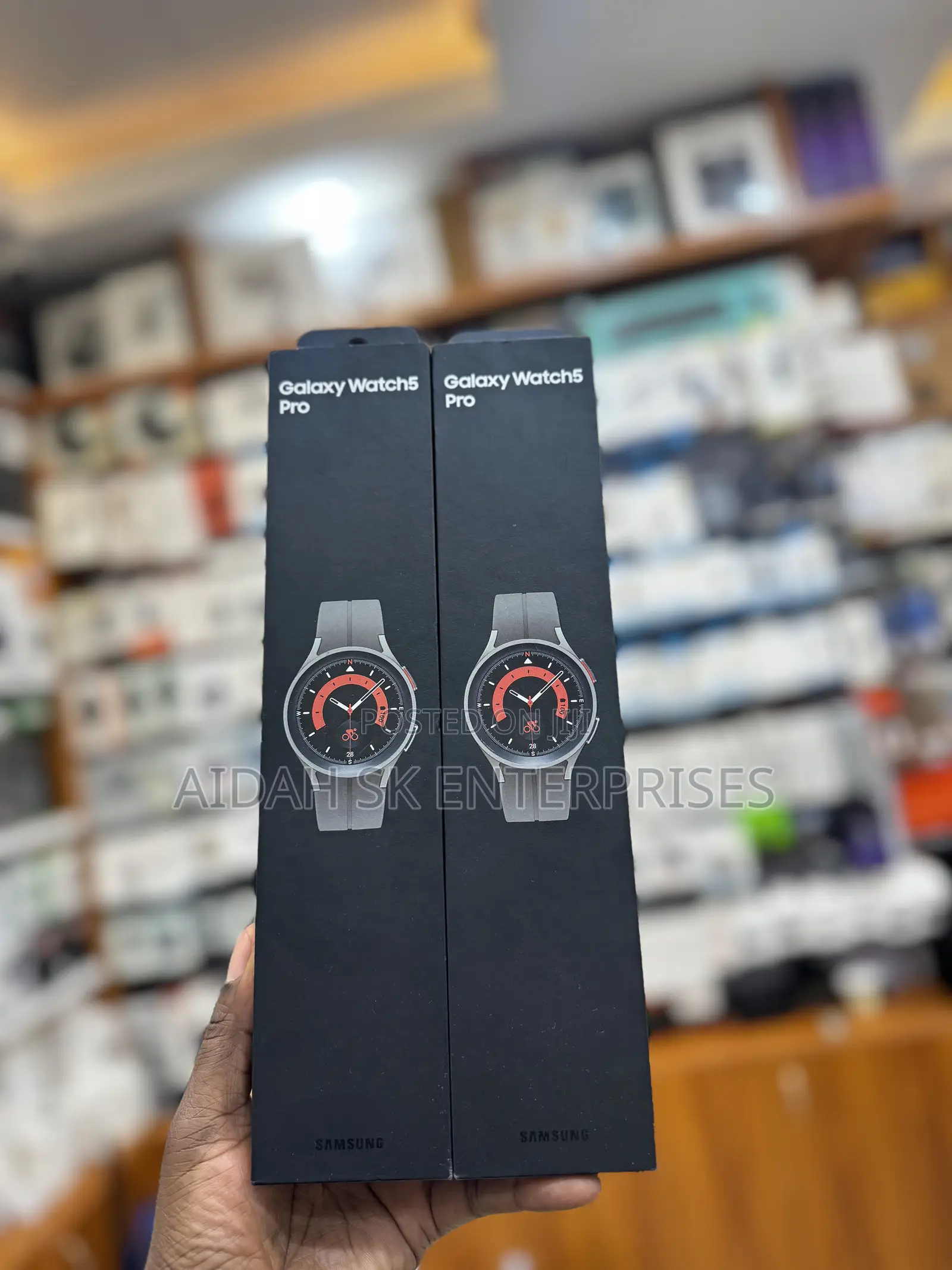 Samsung Galaxy Watch5 Pro Smartwatch.