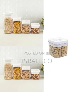 Dlux Tall Airtight Food Storage Container for Pantry Organization,