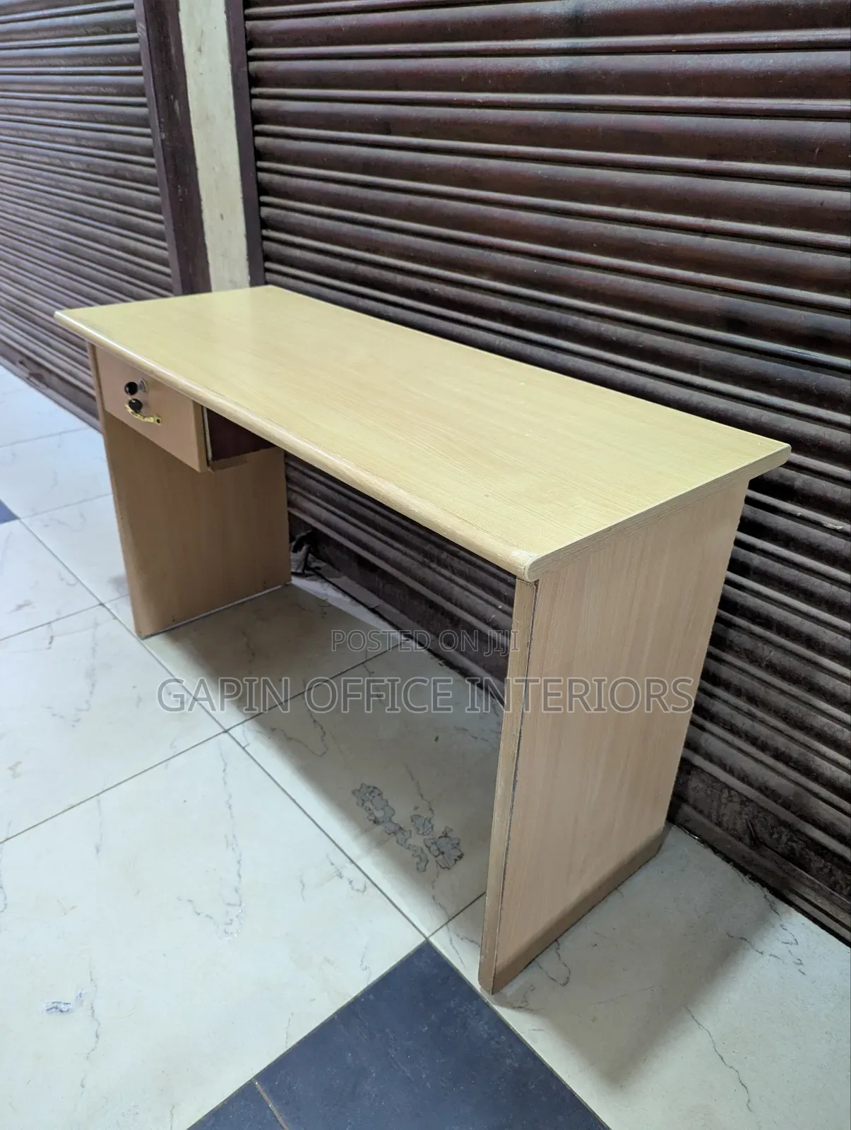 Simple Home Study// Office Desk With One Fixed Drawer