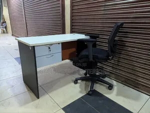 Office Desk 120cm With Adjustable Chair
