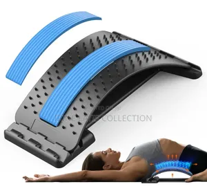 Adjustable Back Stretcher and Lumbar Support Device