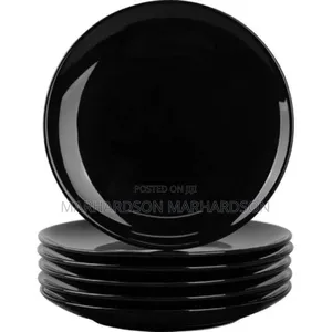 Black Heat Dinner Plates 6pcs
