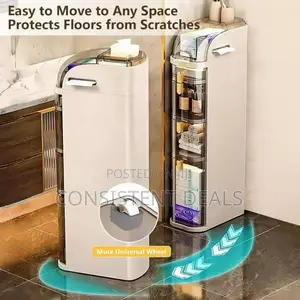Small Bathroom Storage Corner Floor Cabinet