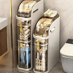 Small Bathroom Storage Corner Floor Cabinet