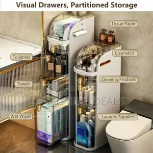 Small Bathroom Storage Corner Floor Cabinet