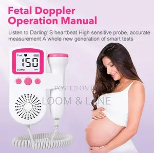 Handheld Digital Fetal Doppler/Baby Heartbeat Monitor