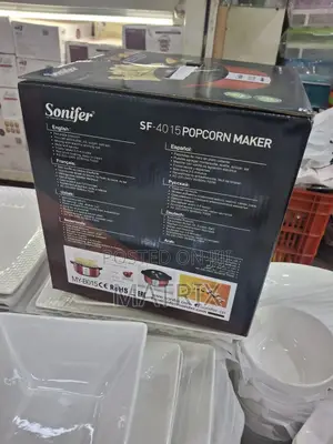 Sonifer Multifunctional Electric Red Mini Popcorn Maker