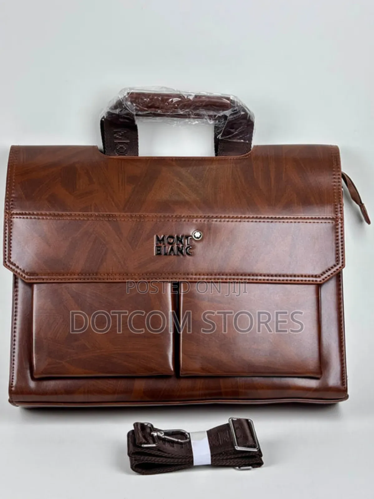 Montblanc Leather Laptop Briefcase