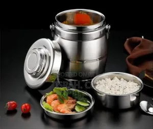 Multi-Tier Stainless Steel Thermal Lunch Box Set
