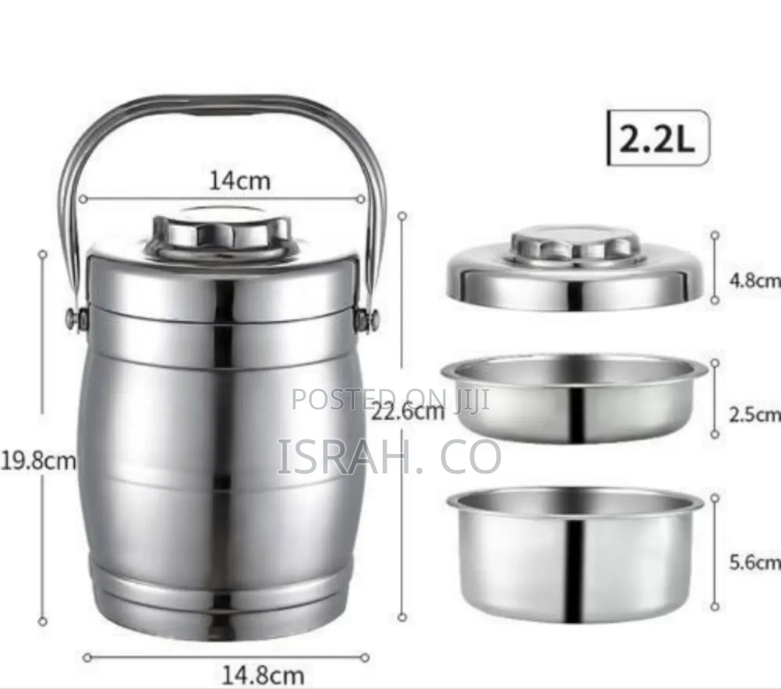 Multi-Tier Stainless Steel Thermal Lunch Box Set