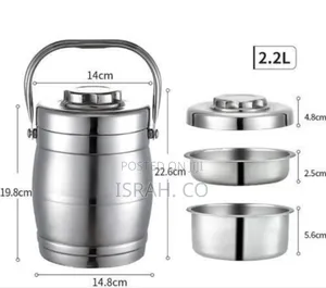 Multi-Tier Stainless Steel Thermal Lunch Box Set