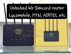 Unlocked 4g Simcard Router - Lycamobile, Airtel, MTN Etc