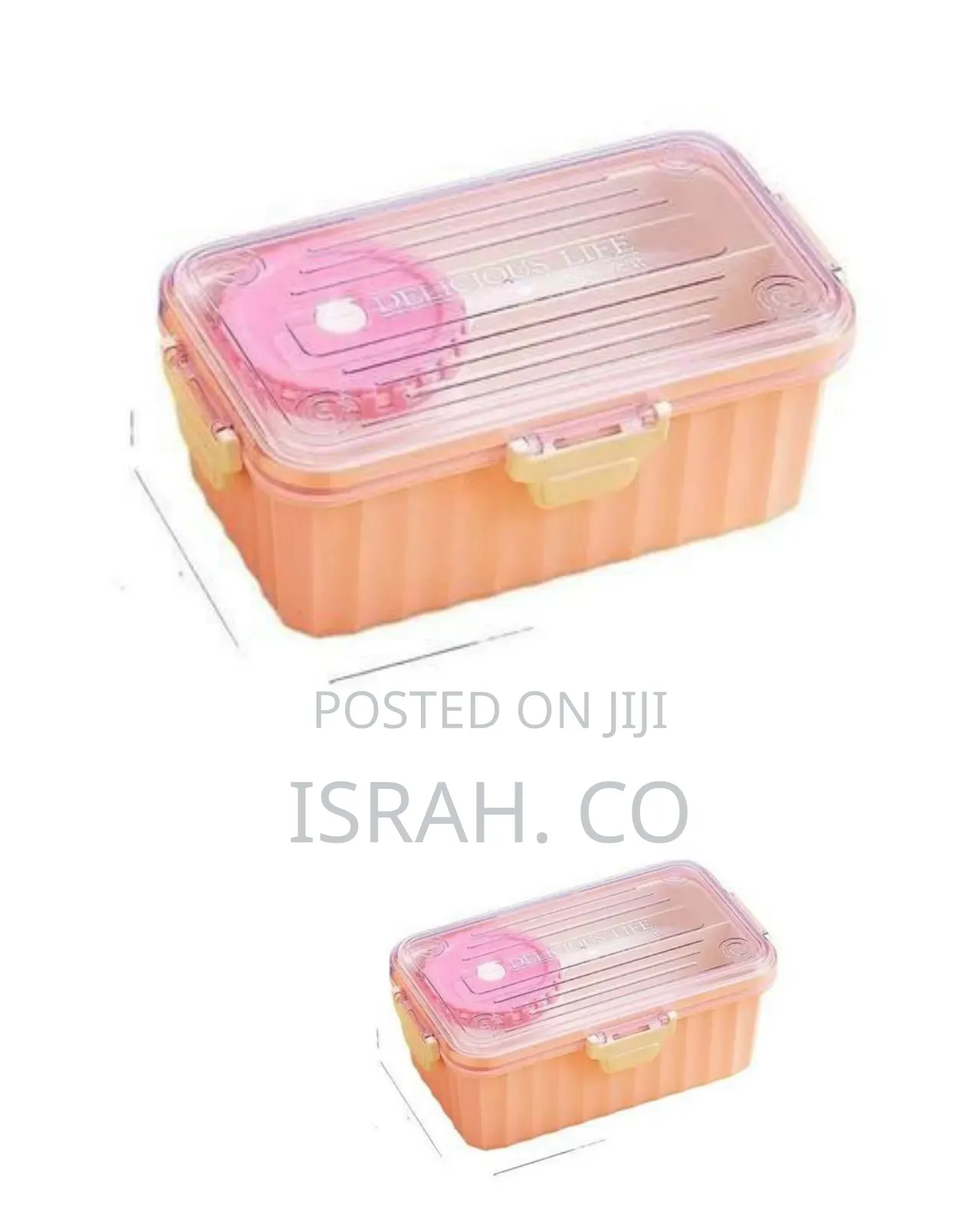 2.5l Layered Compartmentalized Meal Prep Container / Lunch Box