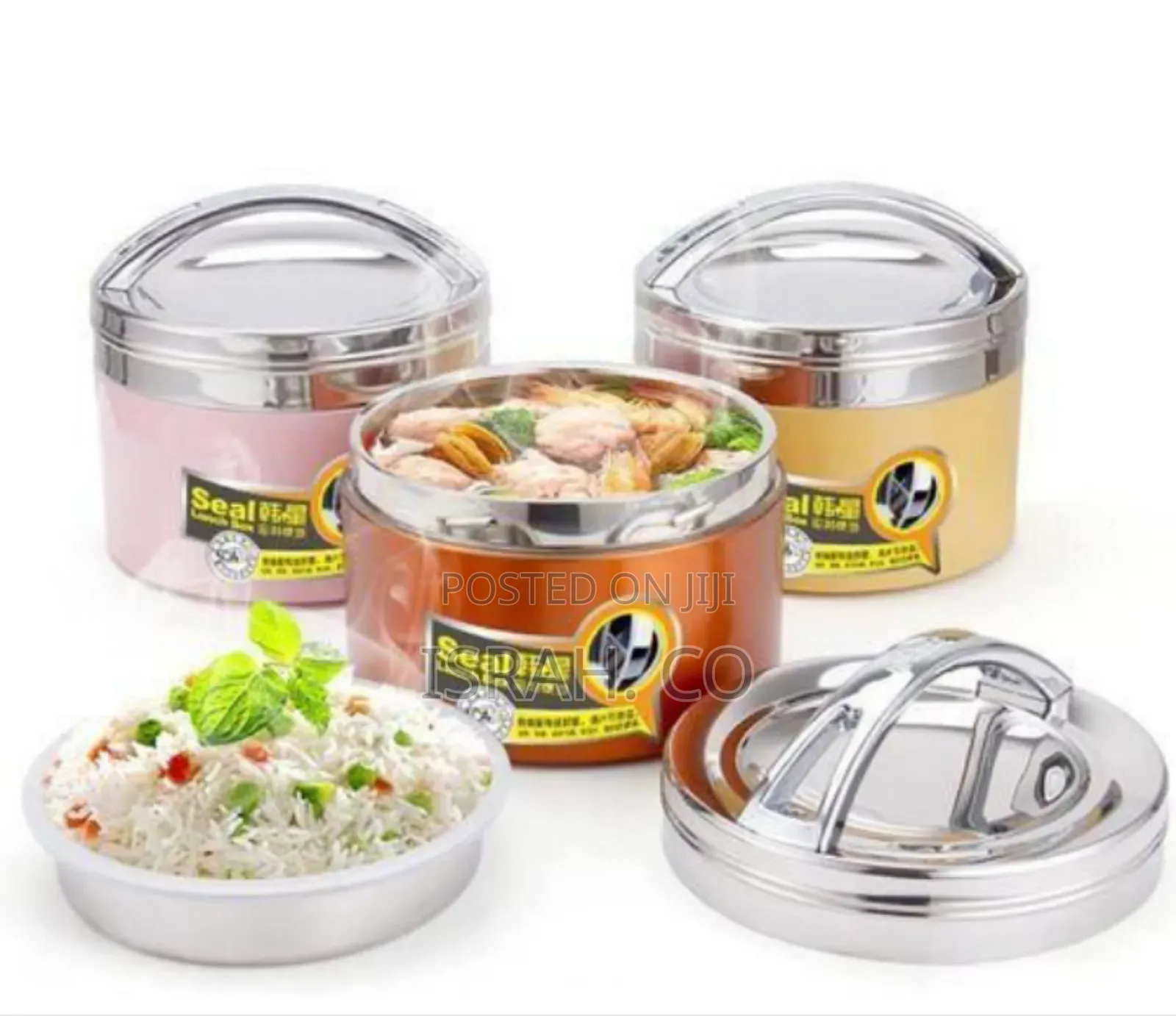 Insulated Stainless Steel Bento Lunch Box / Food Flask