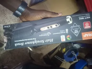 Raf Model R.412h Electric Hair Straightener Brush.