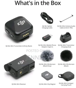 Dji Mic Mini 400m Wireless Lavalier Microphone