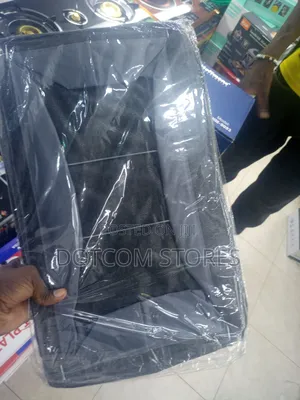 Grey Fabric Folding Trolley Bag