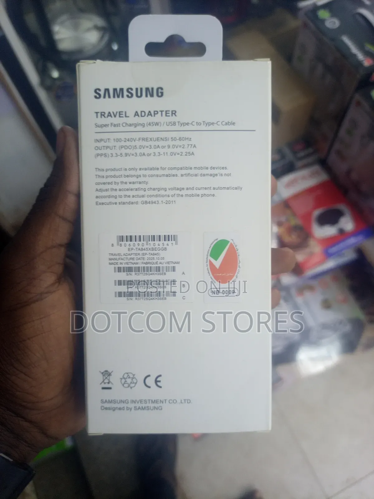 Samsung 45w Usb-C Pd Adapter,