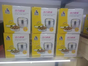 Jingcaiyi Brand Double Wall Insulated Portable Hot Pot