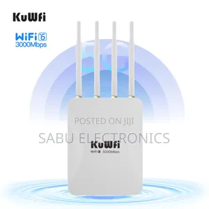 Kuwfi Access Point Aphax830 - Wi-Fi 6 Outdoor Access Point - White