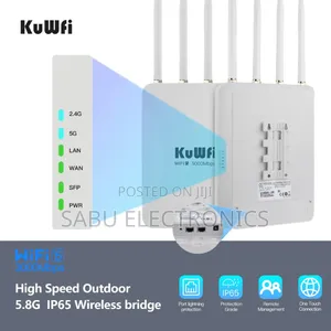 Kuwfi Access Point Aphax830 - Wi-Fi 6 Outdoor Access Point - White