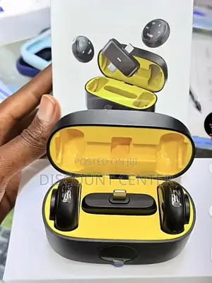 Collar Clip Button Microphone Apple and Type C
