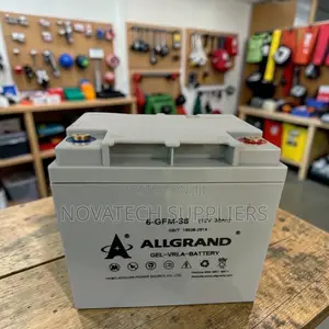 38ah 12v Allgrand Solar Pure Gel Battery – Reliable Backup