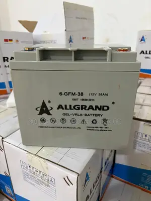 38ah 12v Allgrand Long Life Pure Gel Solar Battery