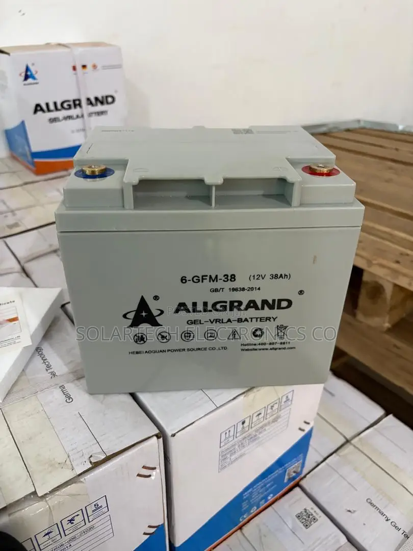 Allgrand 38ah 12v Compact Deep Cycle Gel Battery