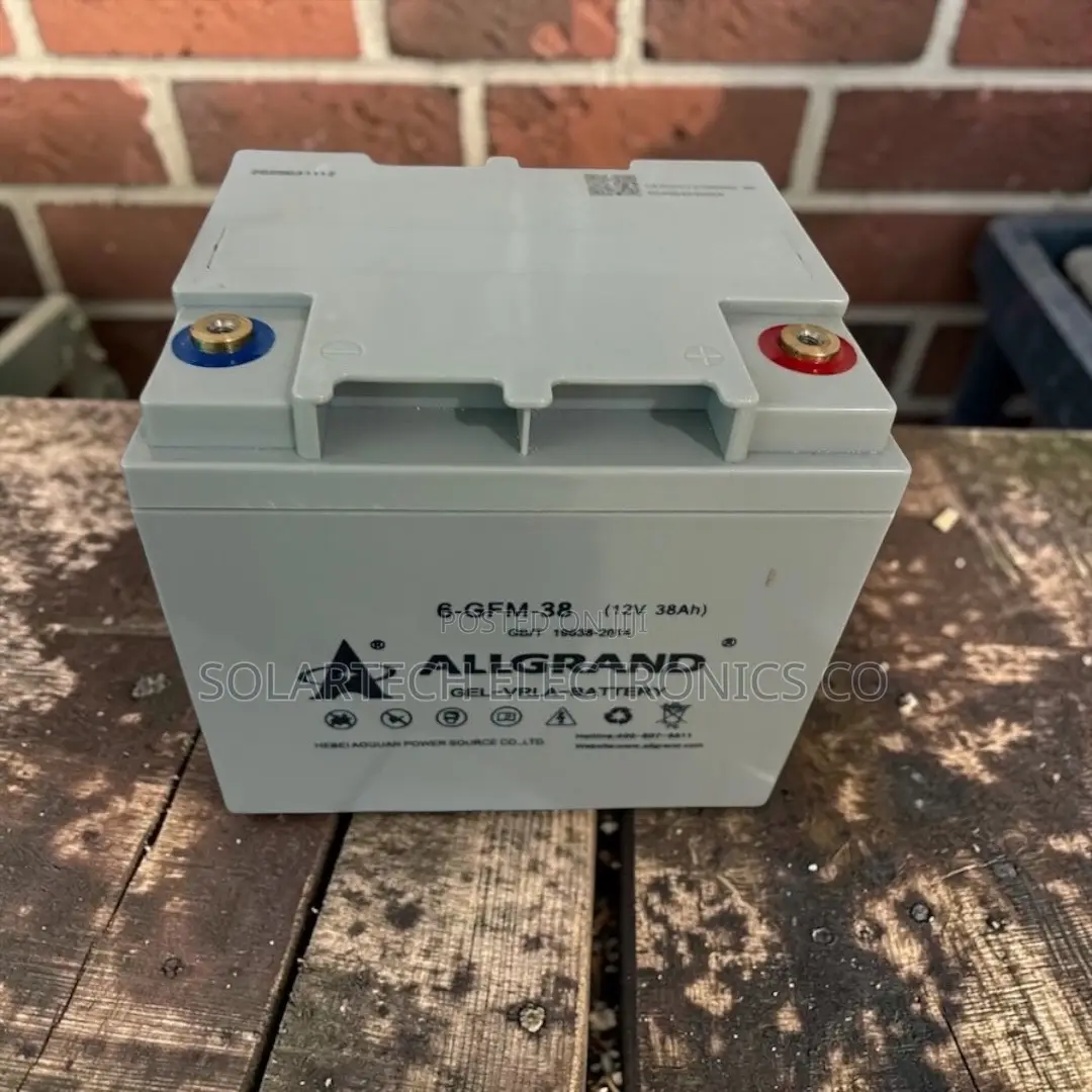 Allgrand 38ah 12v Heavy Duty Pure Gel Battery