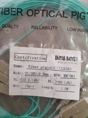 Fiber Patchcord Pigtail LSZH Sc/Upc Mm 1.5m