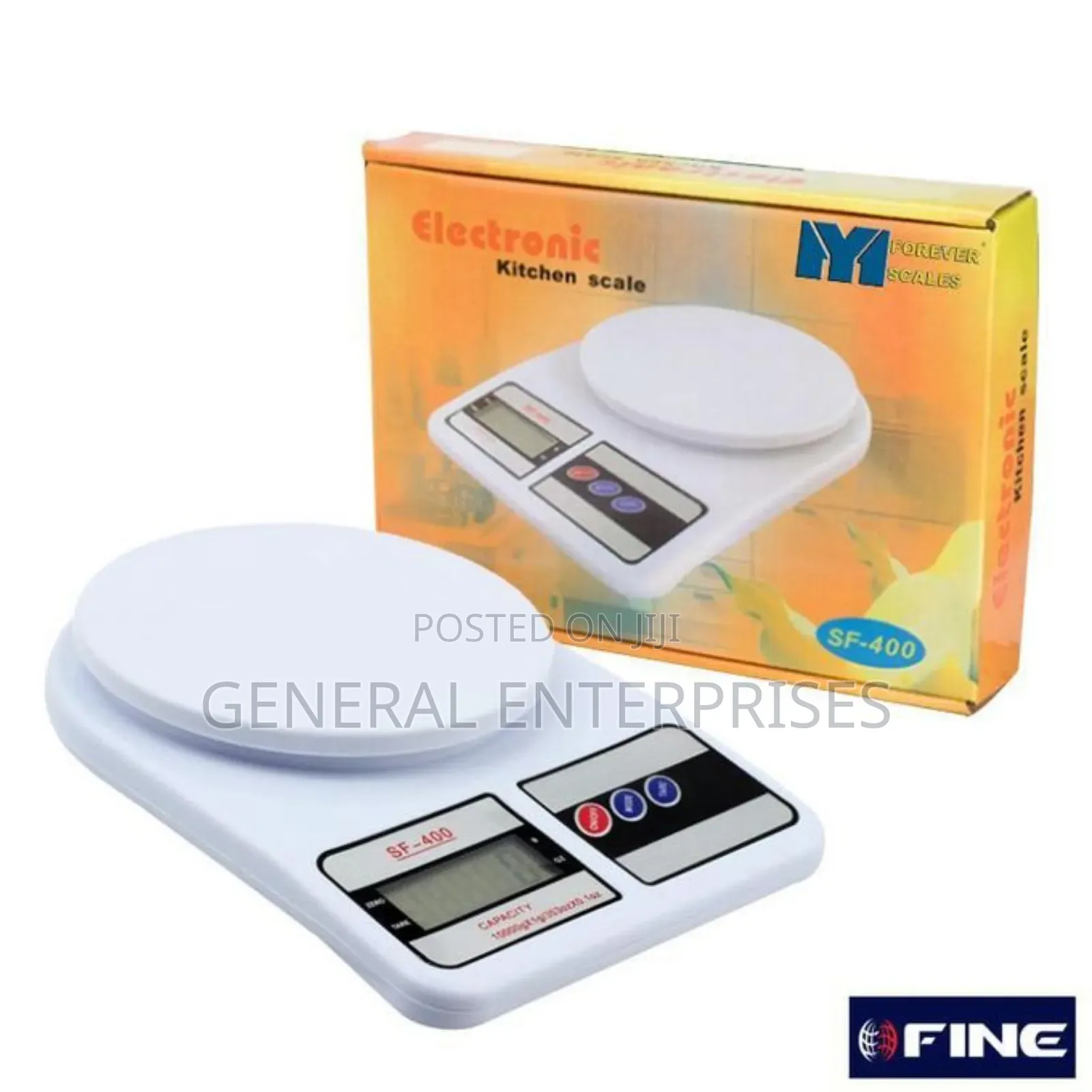 Generic Digital Electronic Kitchen Scale, Specifically Model Sf-400.