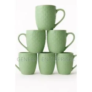 JCPL Fine Ceramic Printed Feast Coffee Tea Mug Set