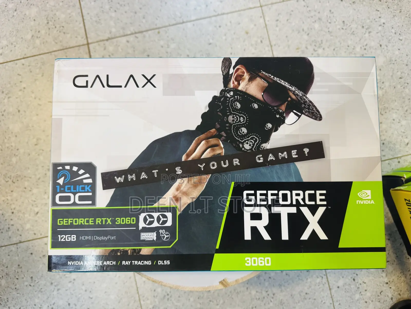 Galax Geforce RTX 3060 (1-Click Oc) 12gb Gddr6 192-Bit Dpx3 Hdmix1